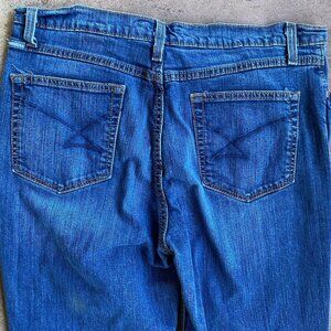 Cinch Jenna Jeans Womens 33/15L (36/32) Blue Denim Slim‎ Western Cowboy Outdoor